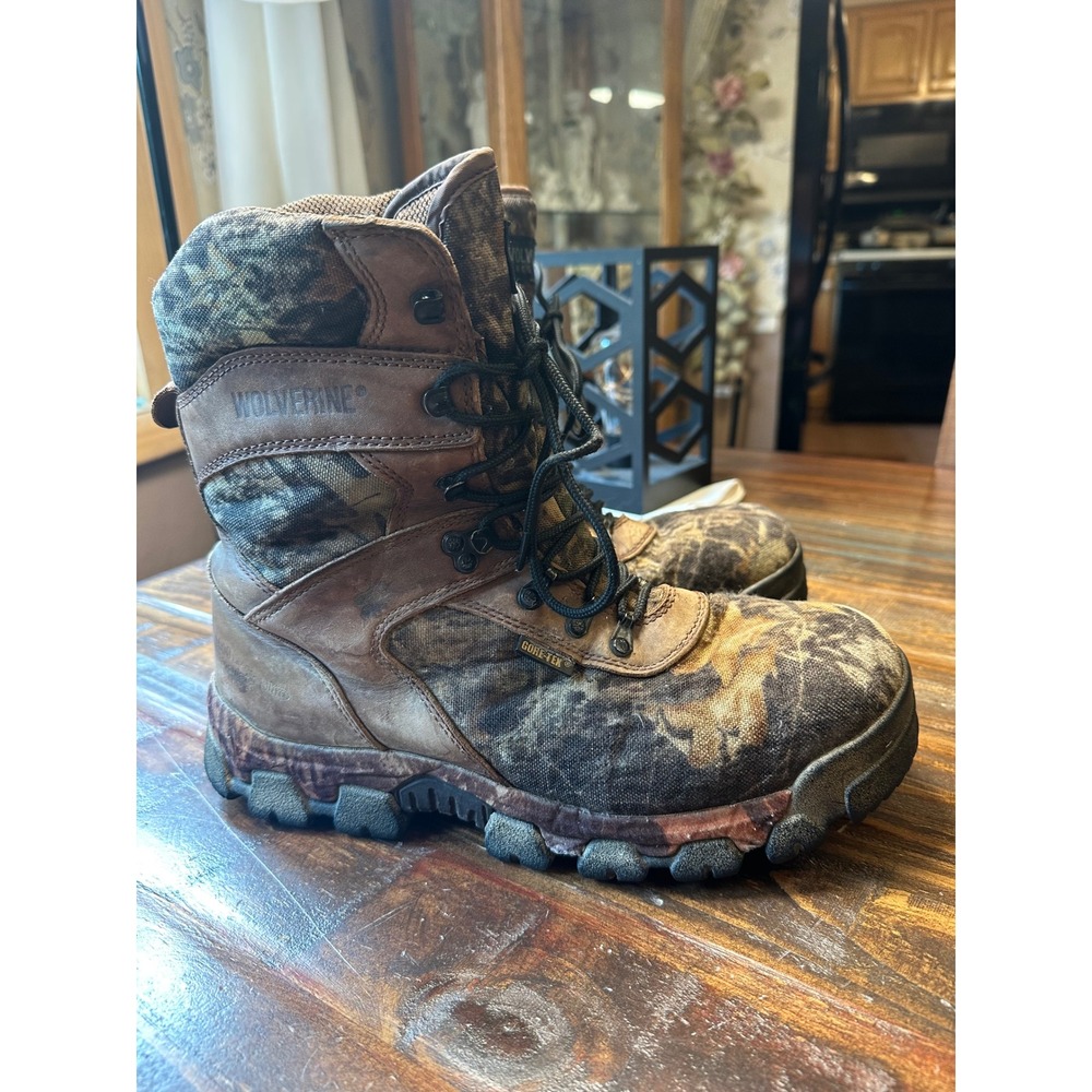 Wolverine Mens Gore-Tex 1000G Thinsulate Ultra Camo Hunting Boots 10.5 EW